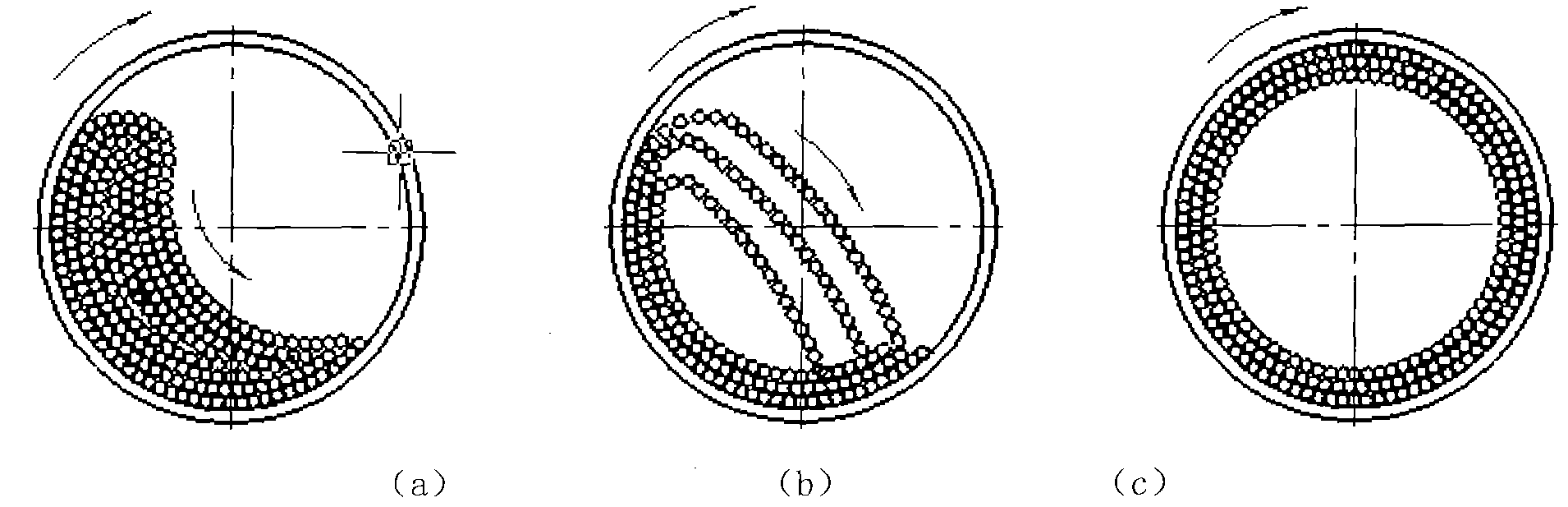 Smashing process of permanent ferrite pre-sintering material