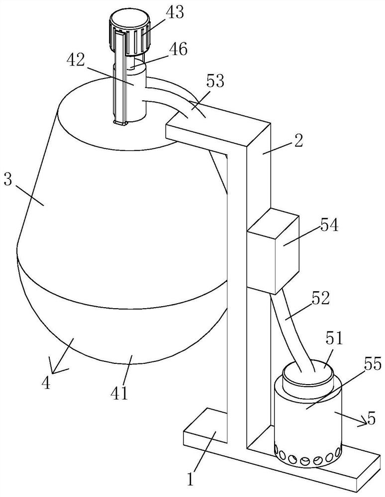 Drilling device for metal processing