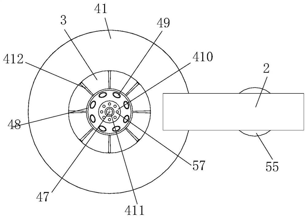 Drilling device for metal processing