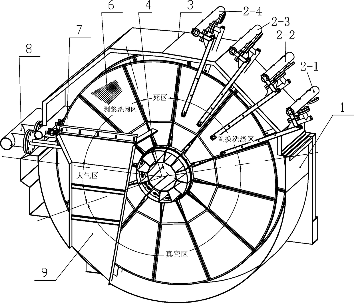 Multi-disc Vacuum Washer