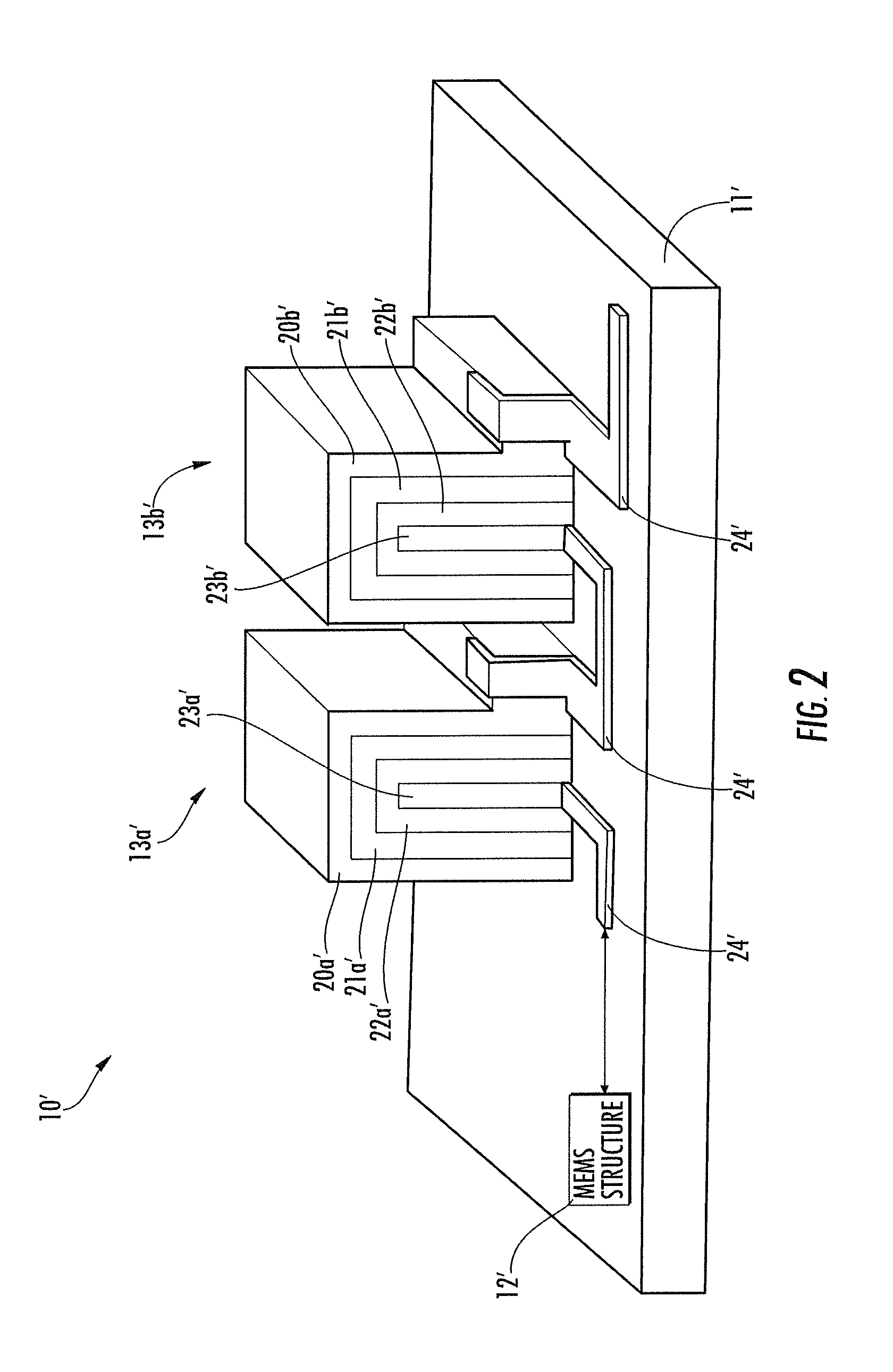 Battery cell for MEMS device and related methods