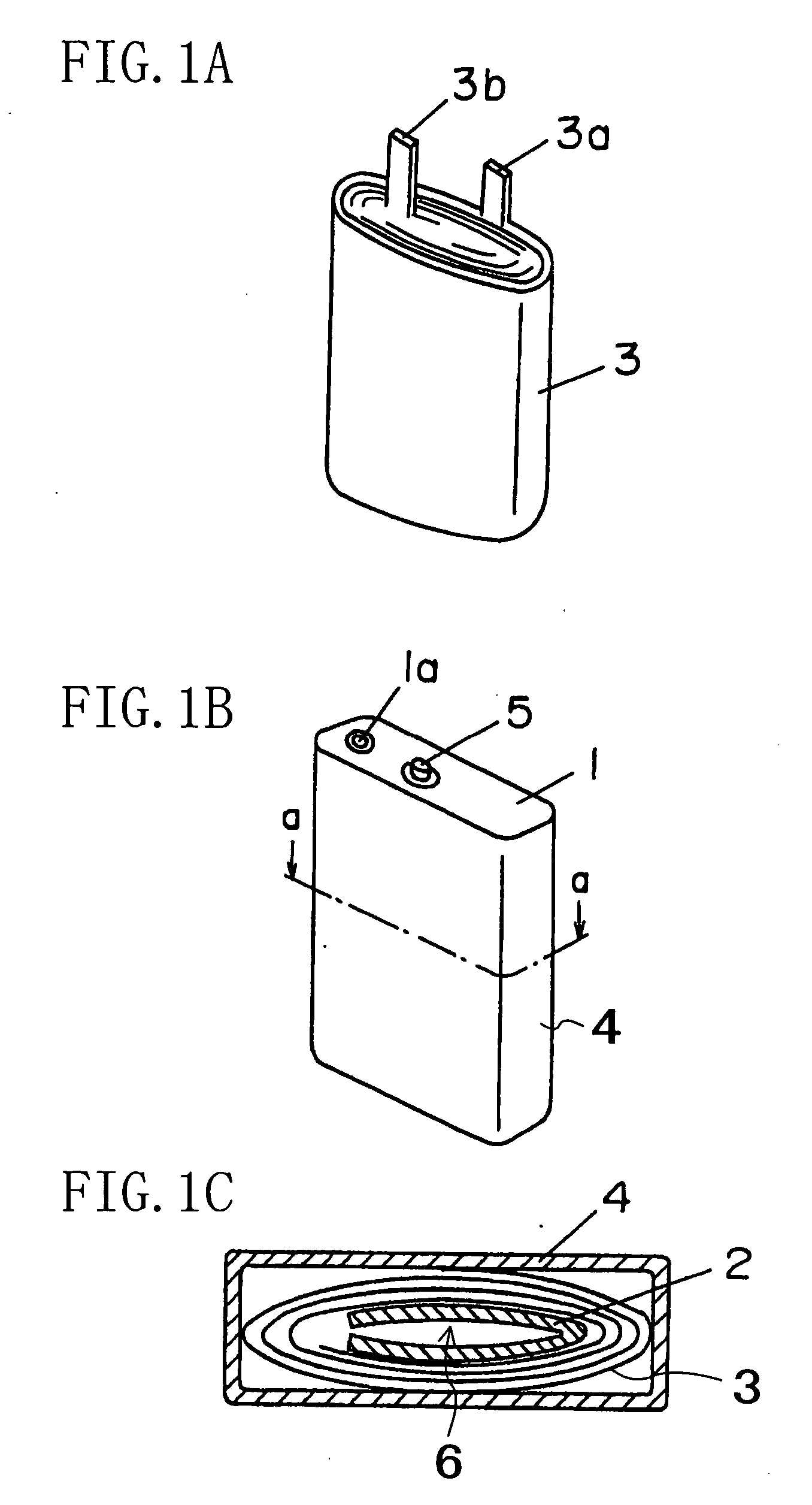Method for producing rectangular flat secondary battery