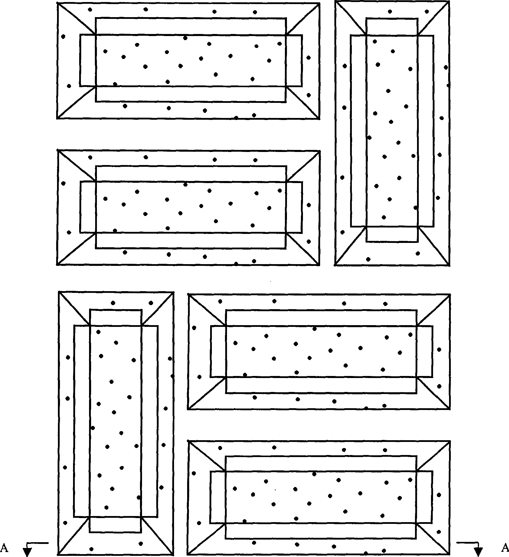 Road ceramic marking line and ceramic piece and manufacturing method thereof