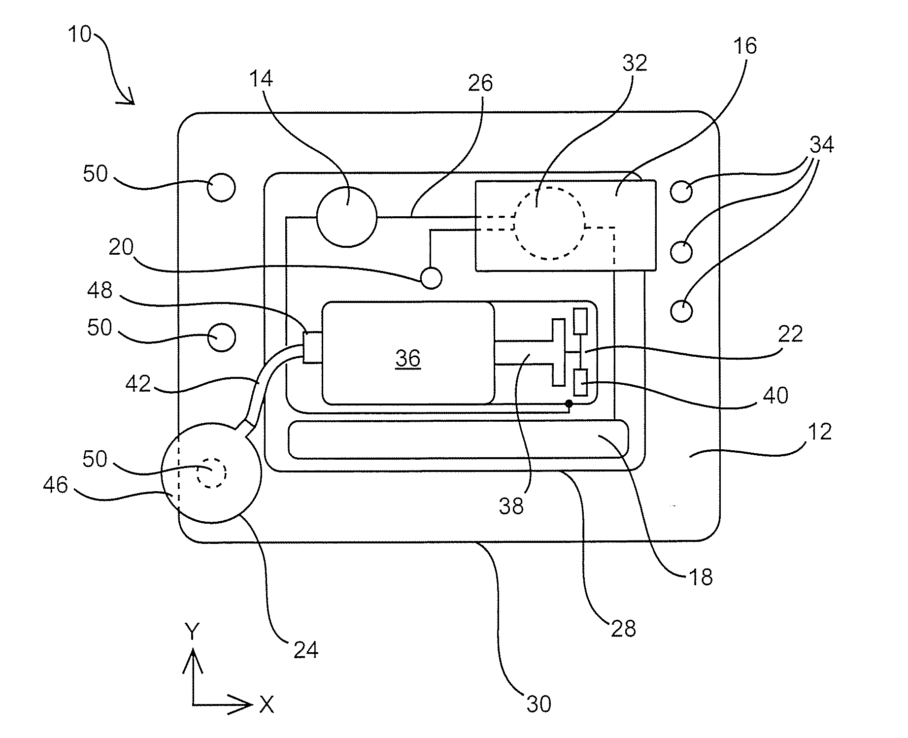 Flexible patch for fluid delivery and monitoring body analytes