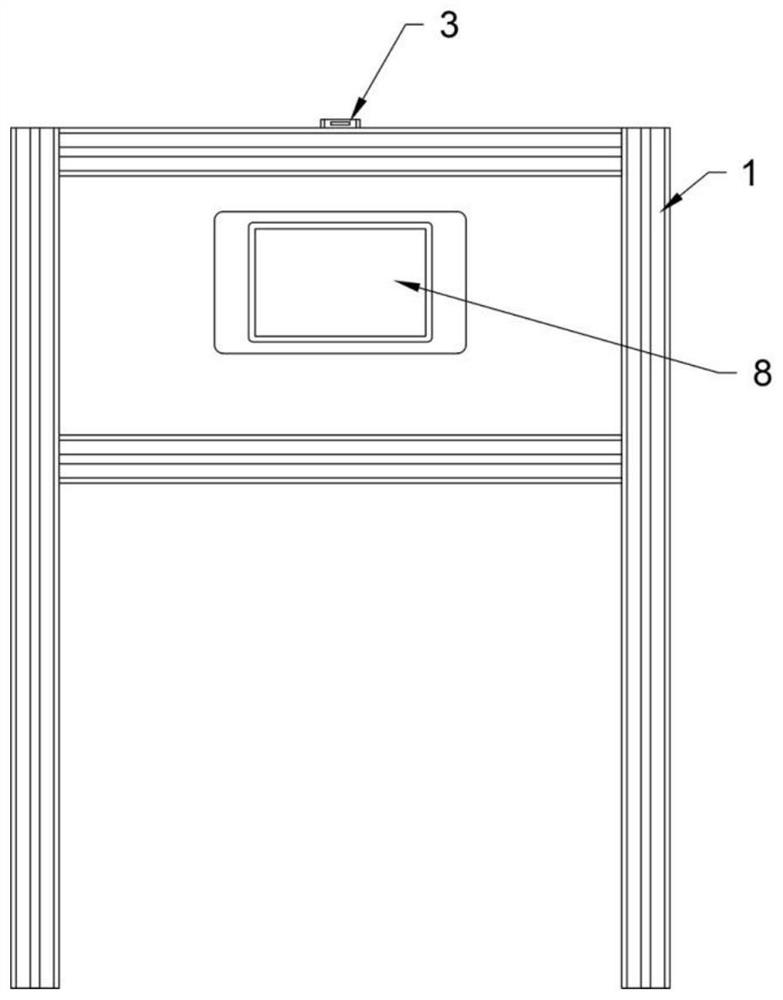 Intelligent counting device and account passing system