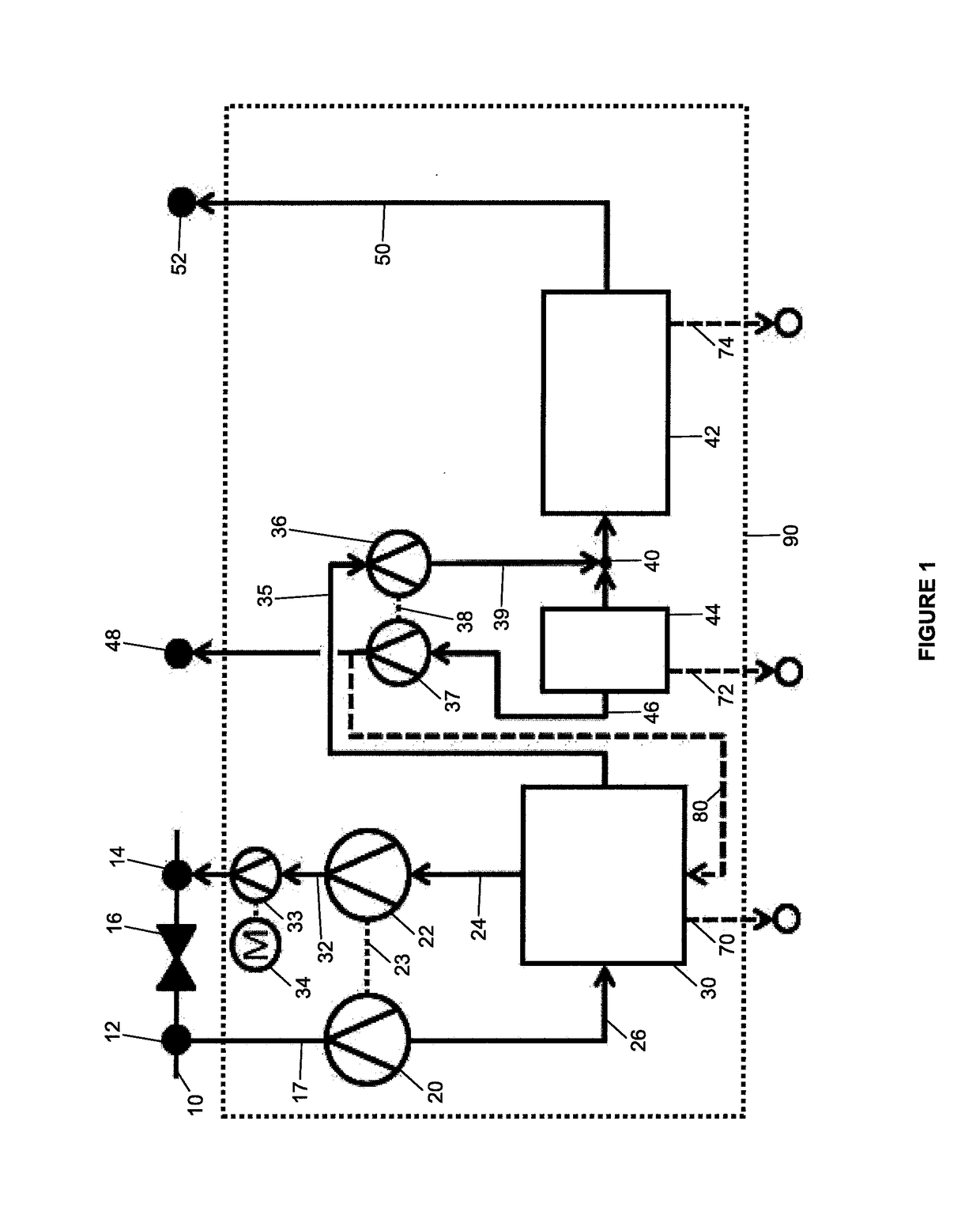 Device for the removal and separation of helium isotopes from natural gas