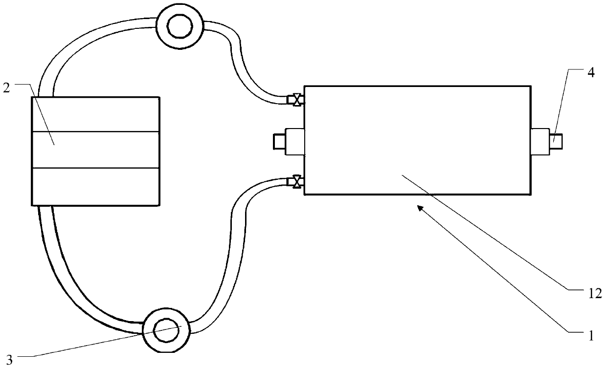 Calibration device of multi-dimensional nuclear magnetic resonance logging tool