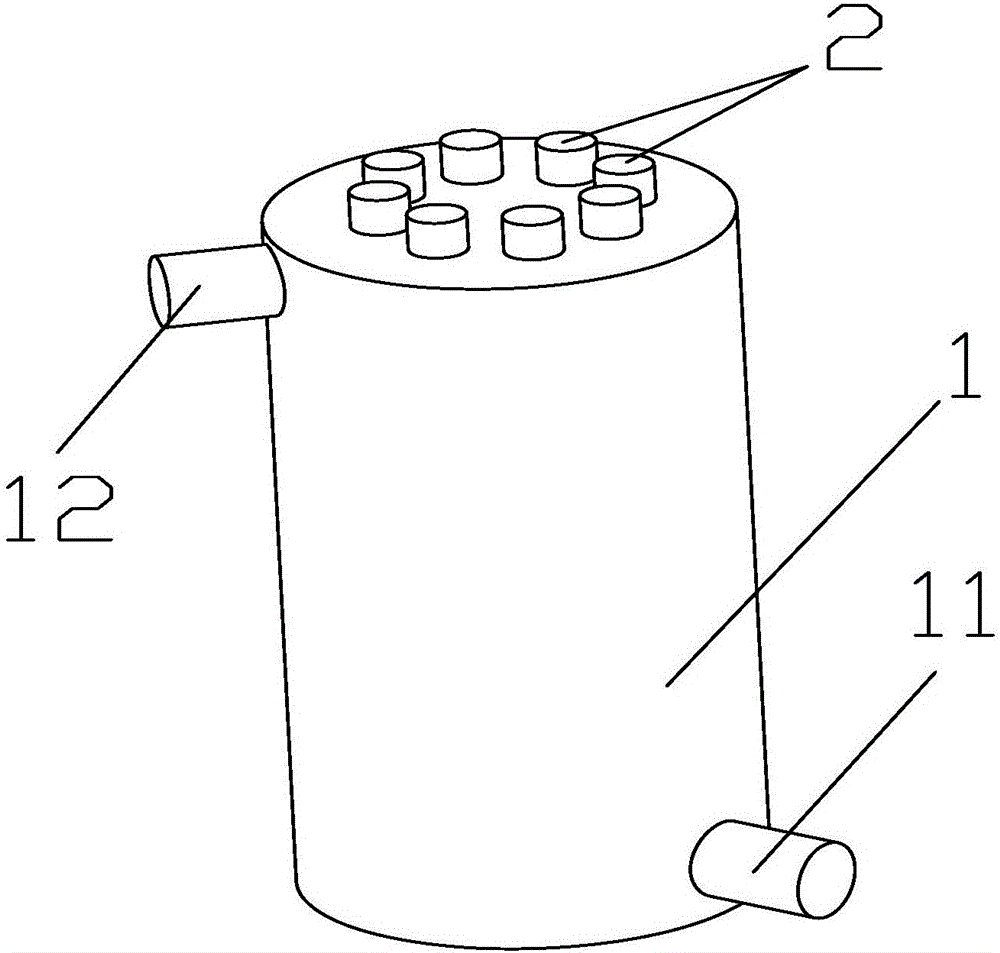 Non-uniform electrostatic field efficient impurity removing equipment