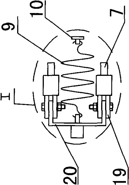 Pneumatic seed shooting and seeding device