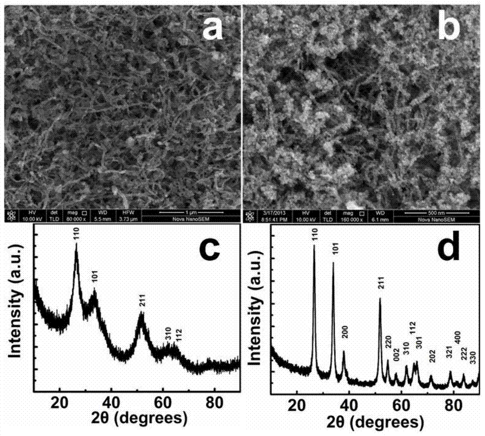 A photoelectric logic gate based on tin dioxide nanoparticles and its preparation method