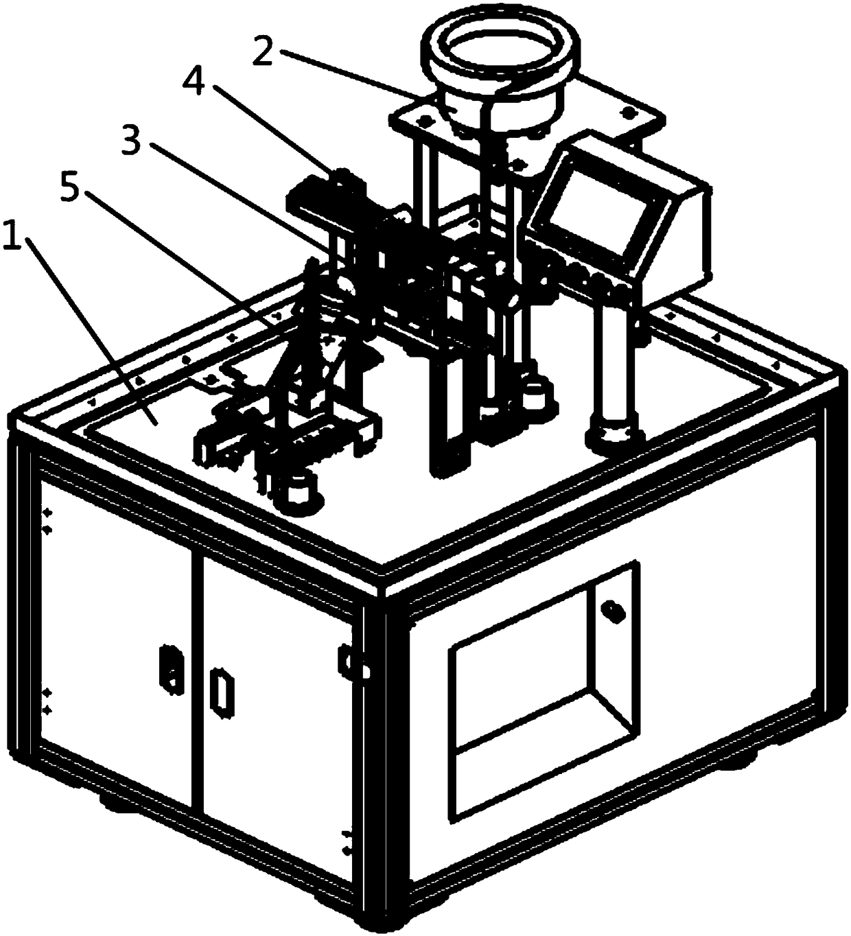 Fully-automatic chamfering machine for LC ceramic ferrules