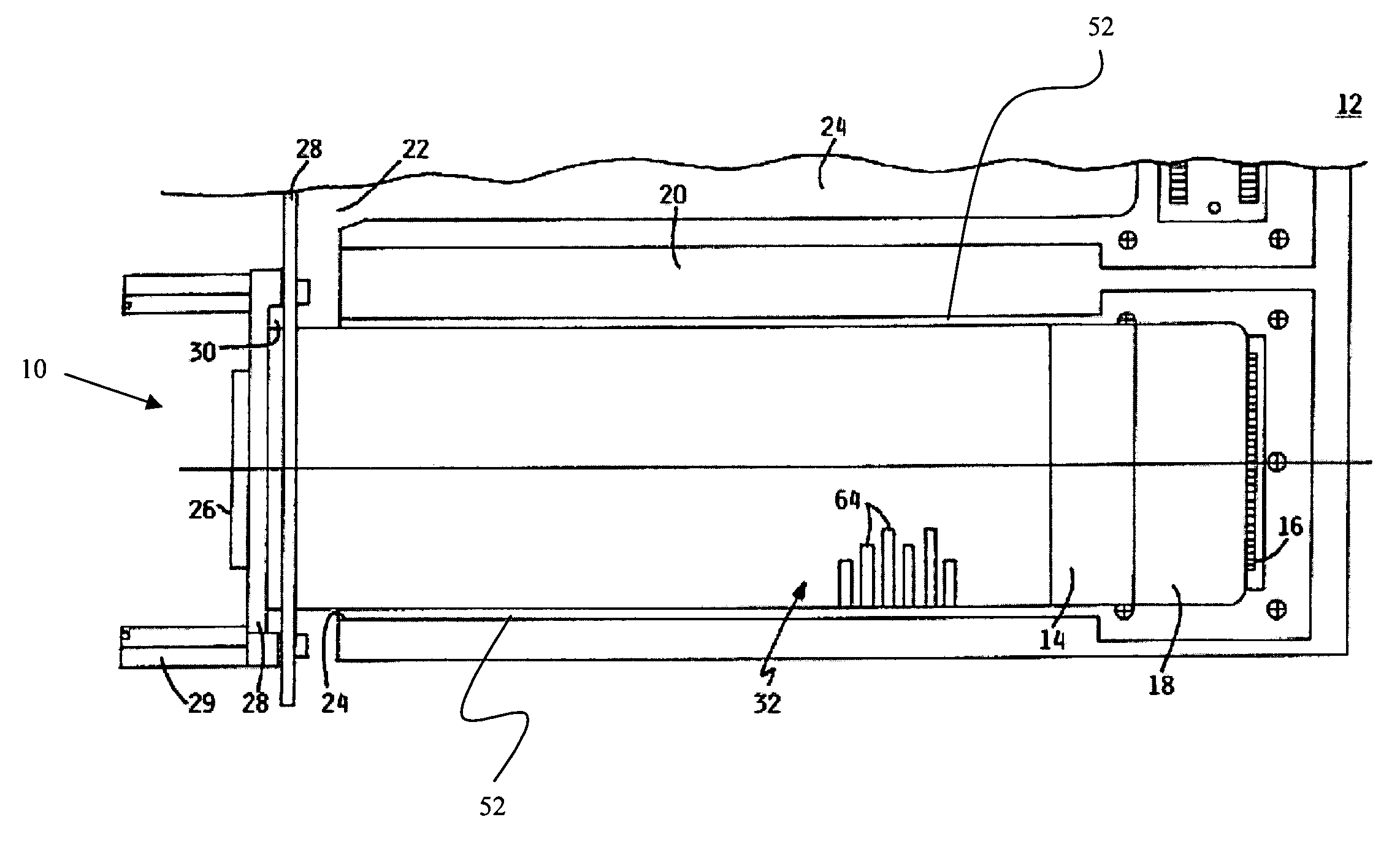 Coupling mechanism for an optical transceiver housing