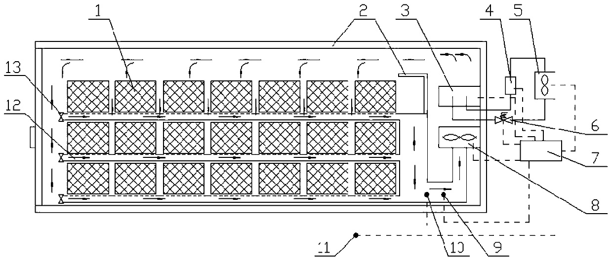 Precooling and refrigeration integrated type intelligent transportation vehicle