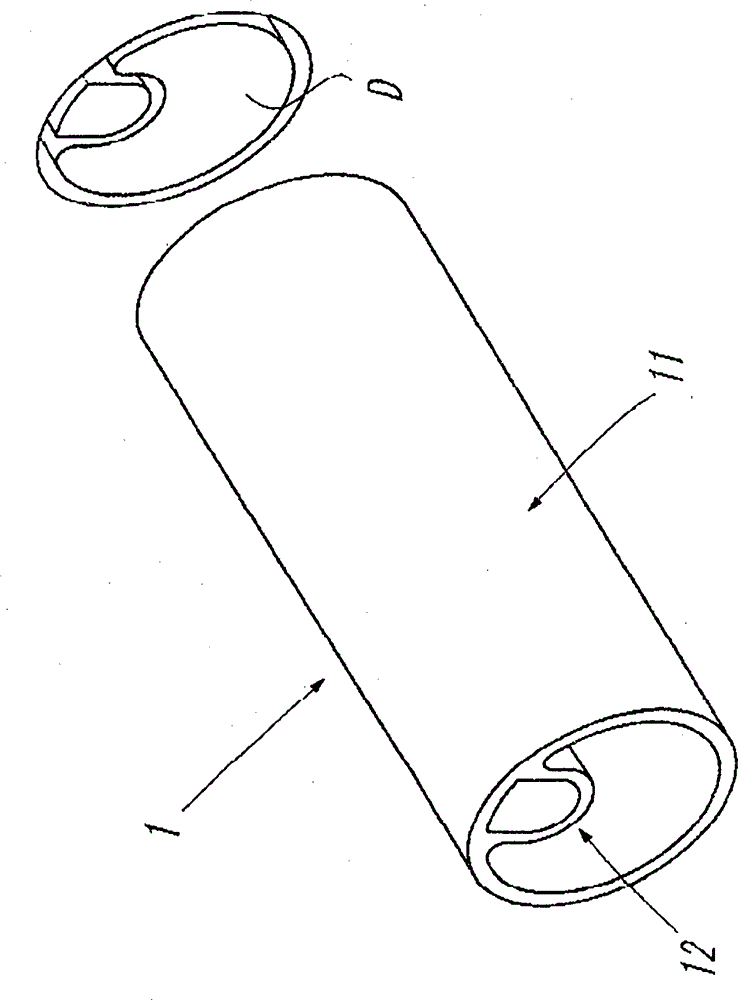 Dual tube and connecting structure thereof