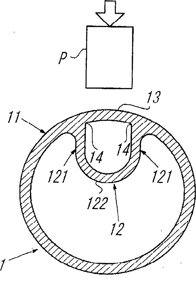 Dual tube and connecting structure thereof