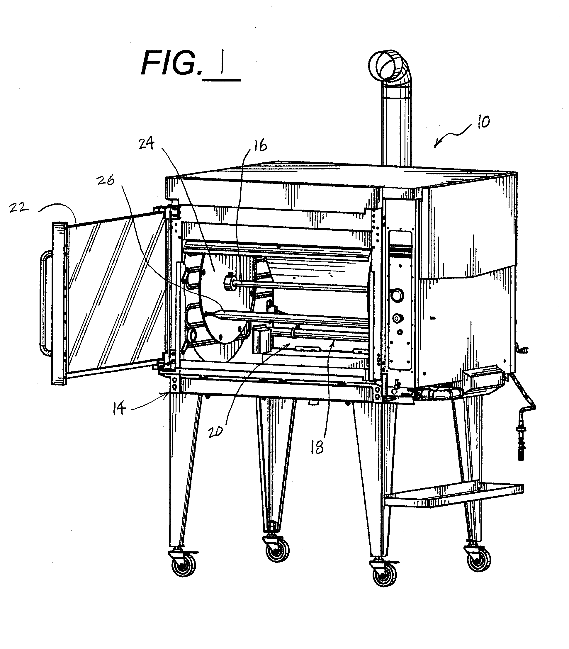 Ignition system for flame emitting apparatus