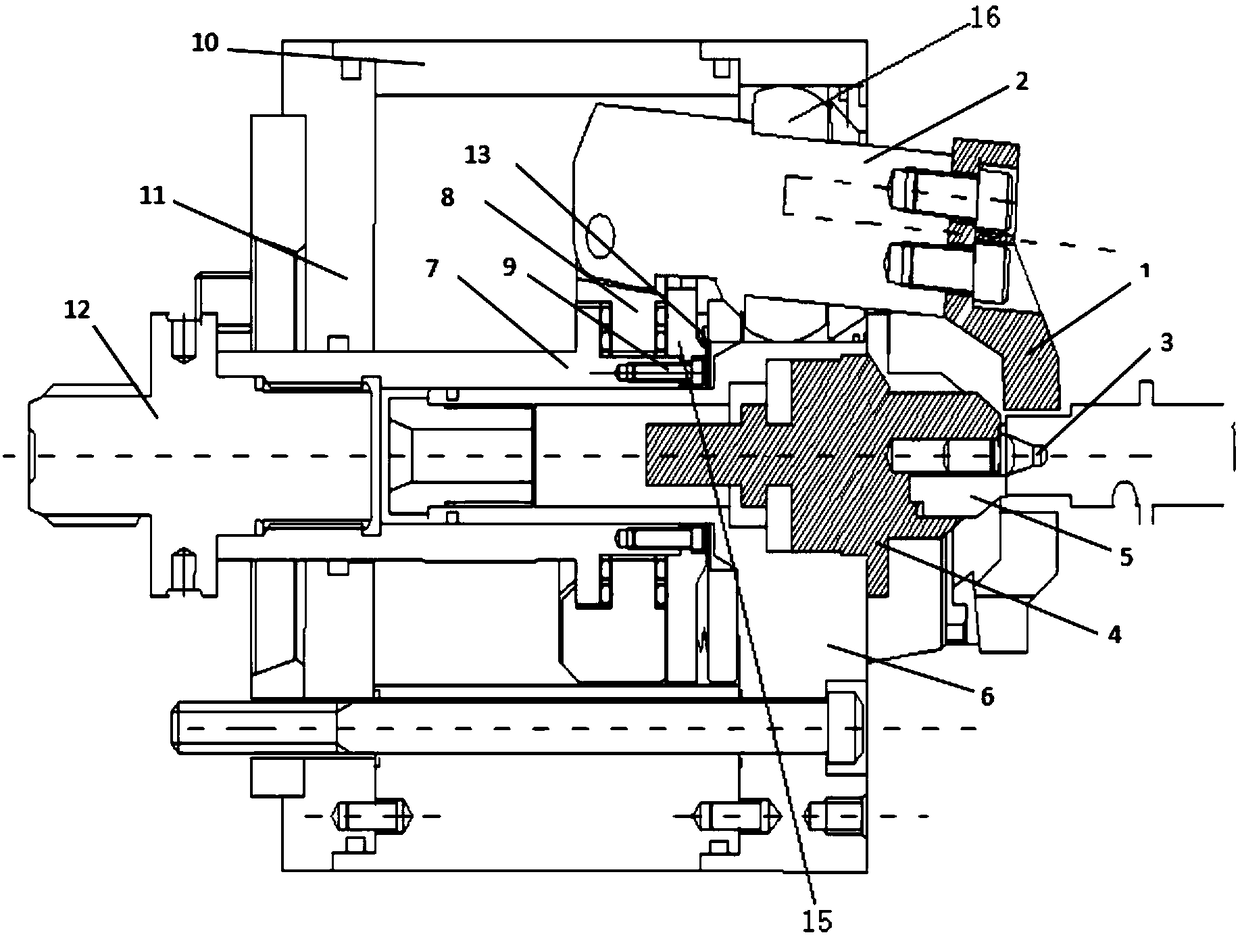 Production fixture of automobile engine balance shaft