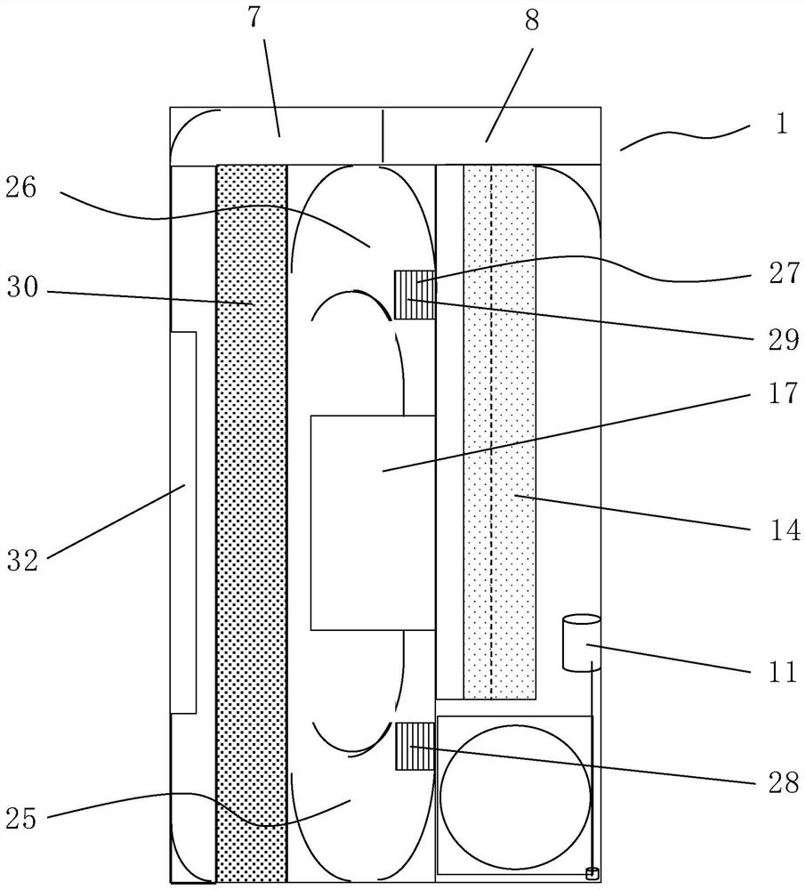 Fresh air blower and fresh air generation method