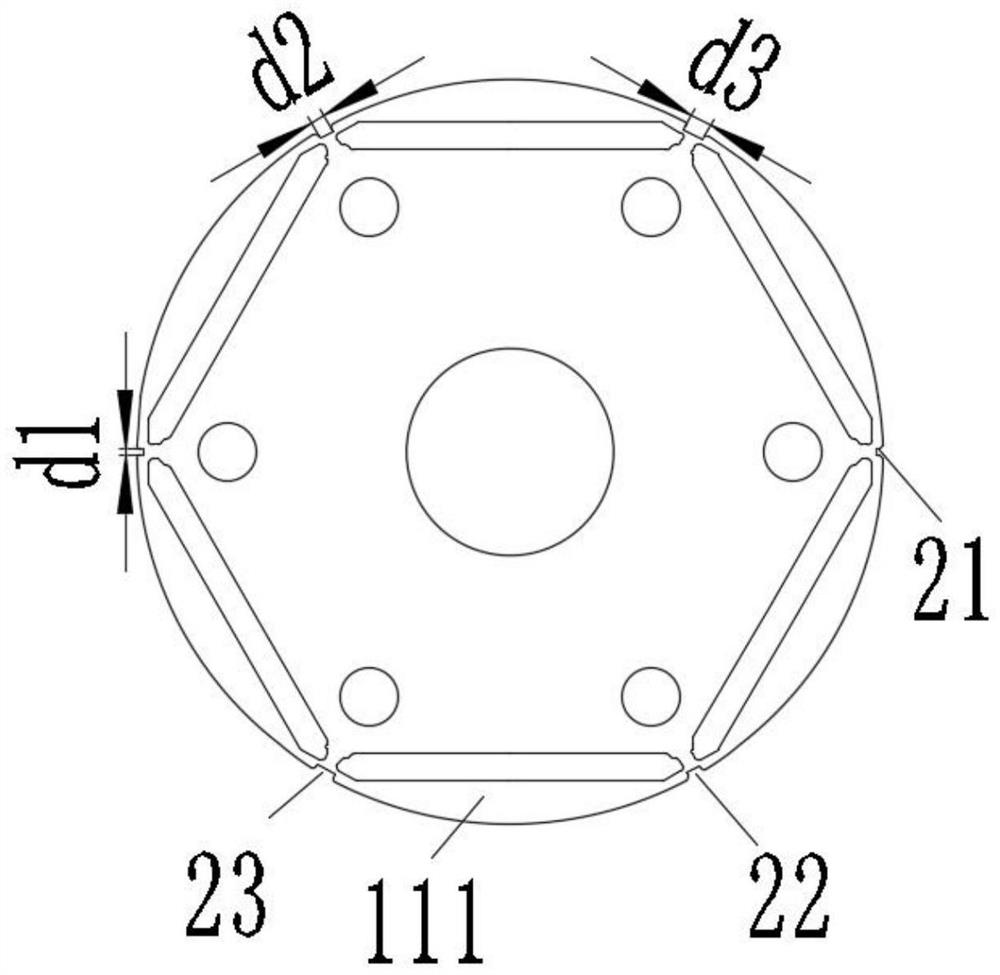 Rotor core, rotor structure, motor, compressor and electric appliance with same