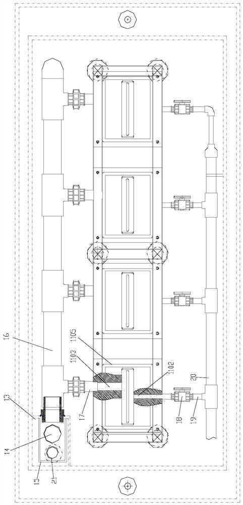 Plating pretreatment device for cylinder electroplating