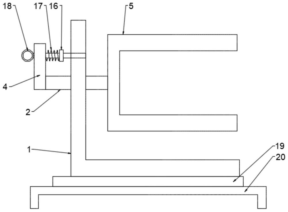 A pcb board welding device based on double board clamping technology