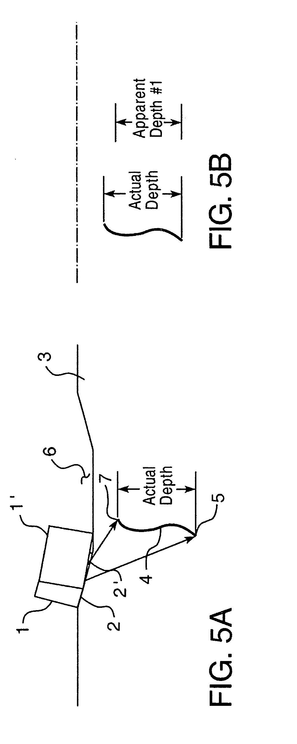 Device and method for ultrasonic inspection using profilometry data