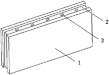 A wall block and a wall assembly construction method based on the wall block