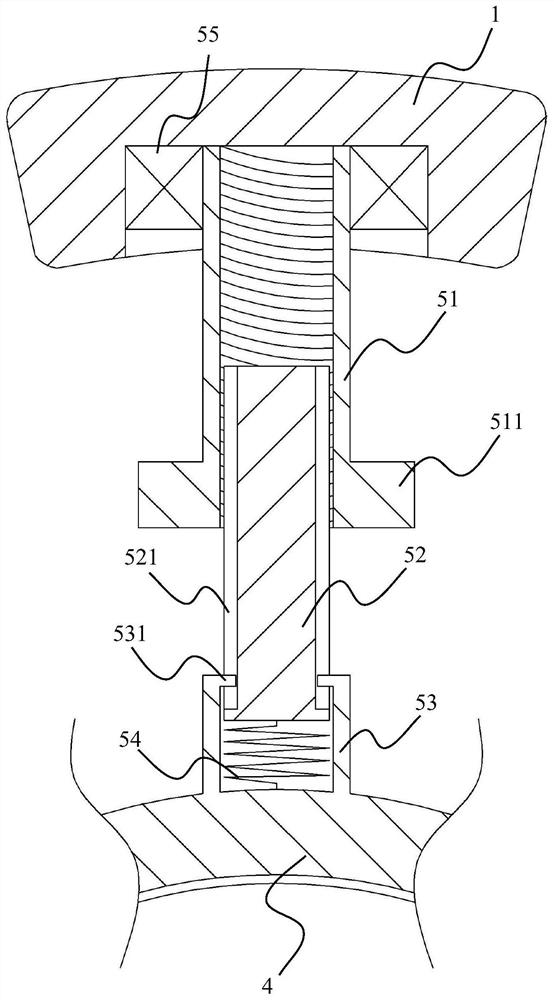 A support device for grinding thin-walled parts