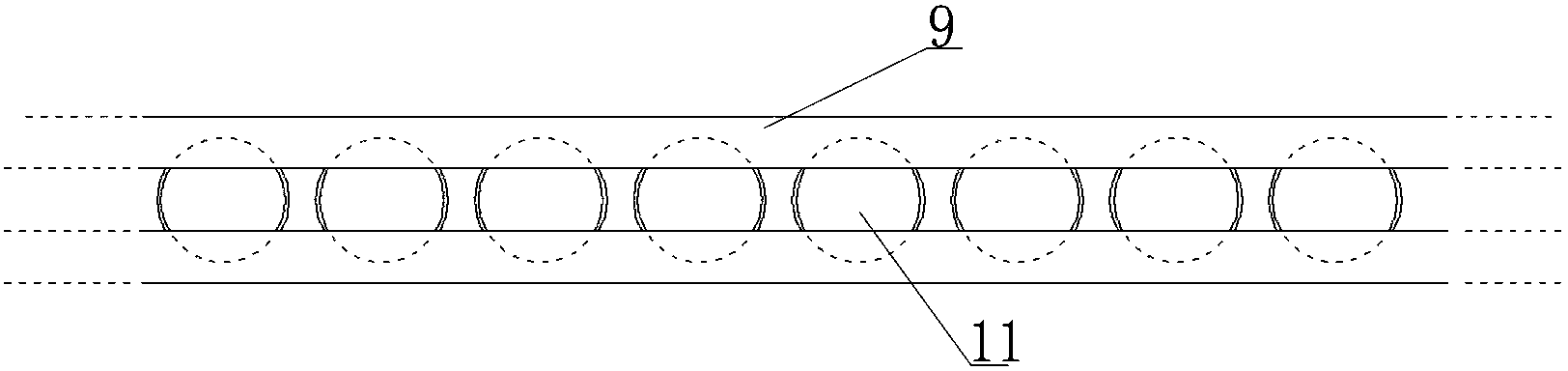 Fastened type chassis rail bracket
