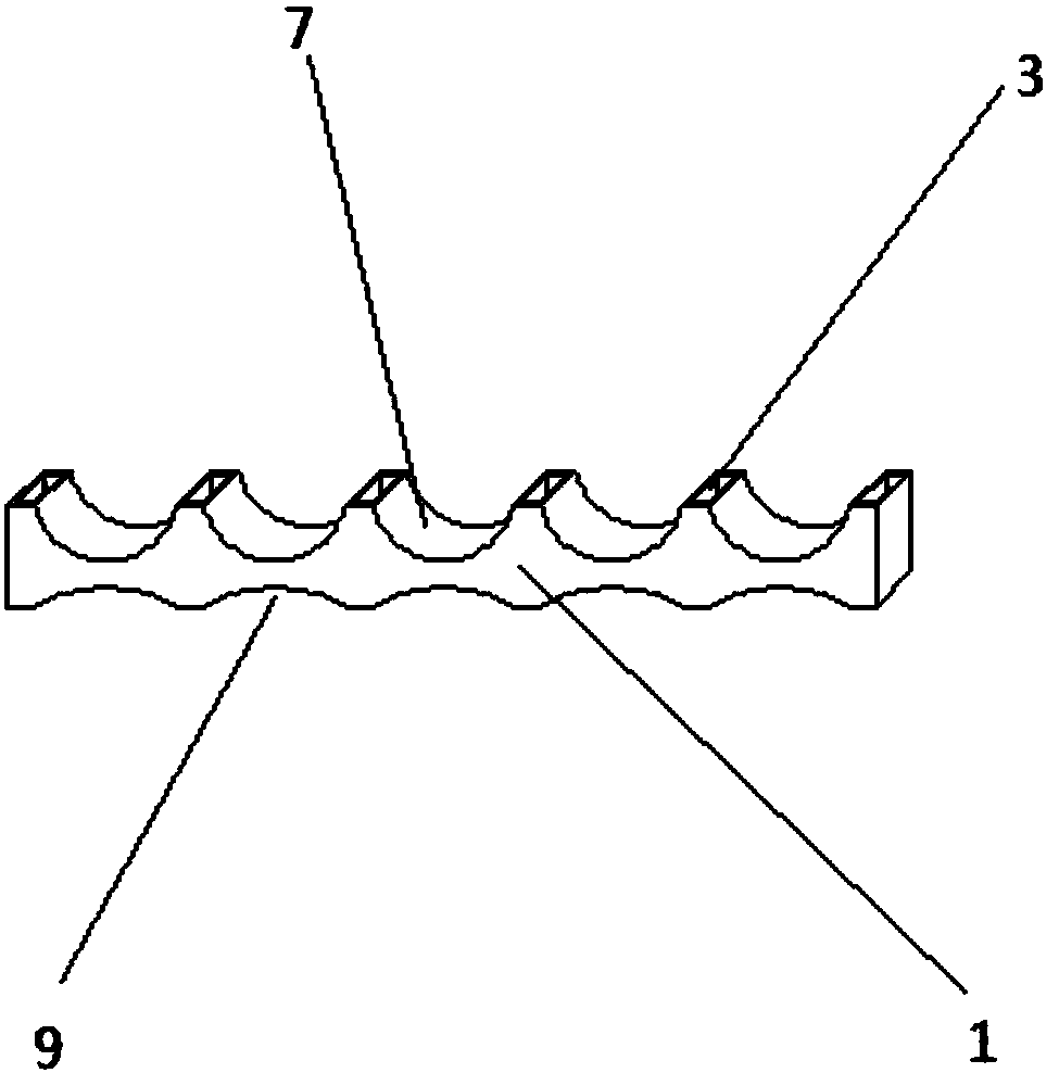 Novel cable tie for arranging and fixing cable and use method of novel cable tie