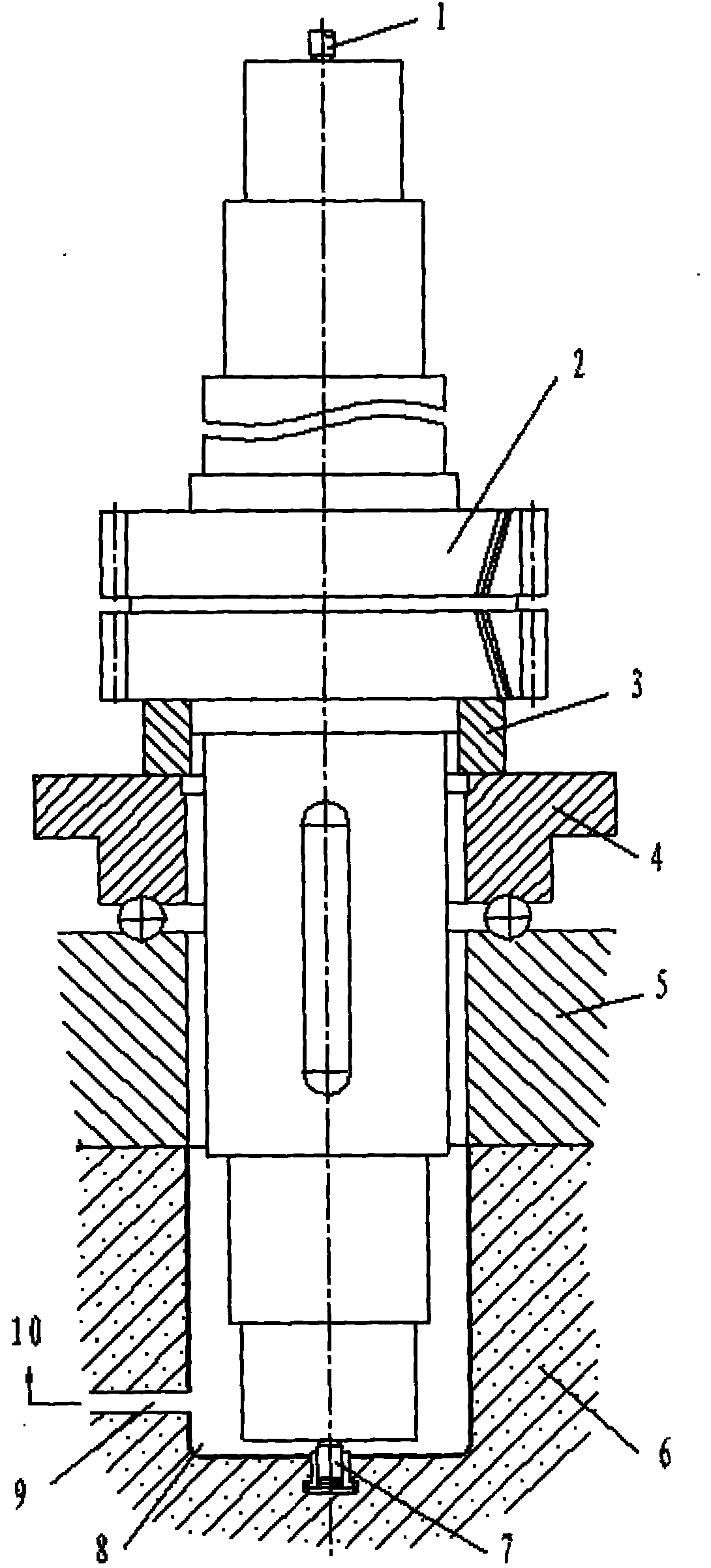 Method for manufacturing super-long and high-precision shaft gear