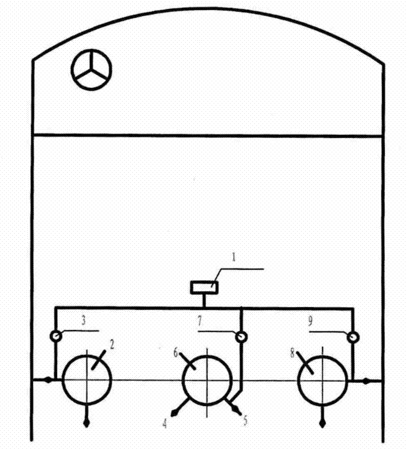 Mobile lifting drainage device