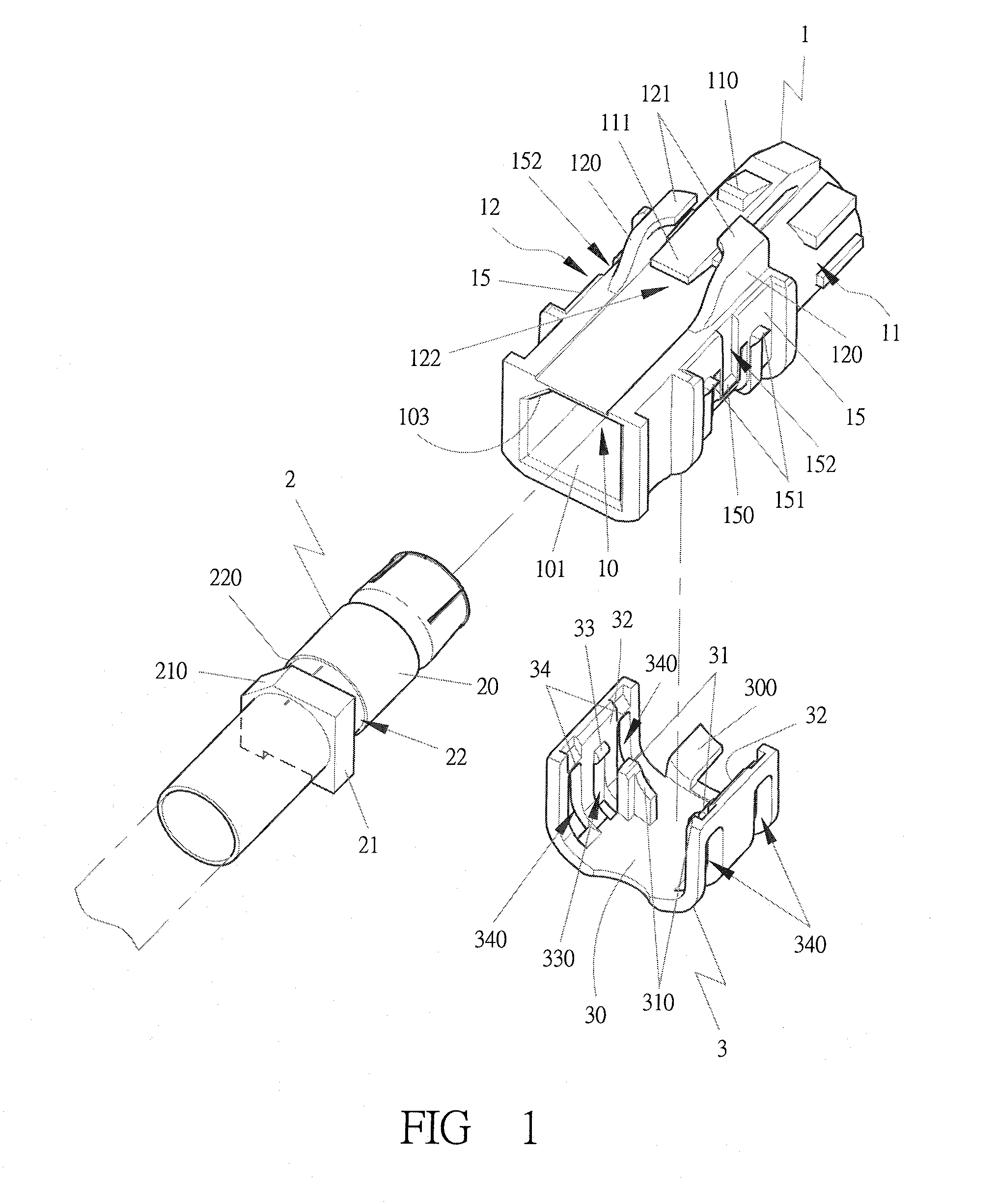 Locking connector