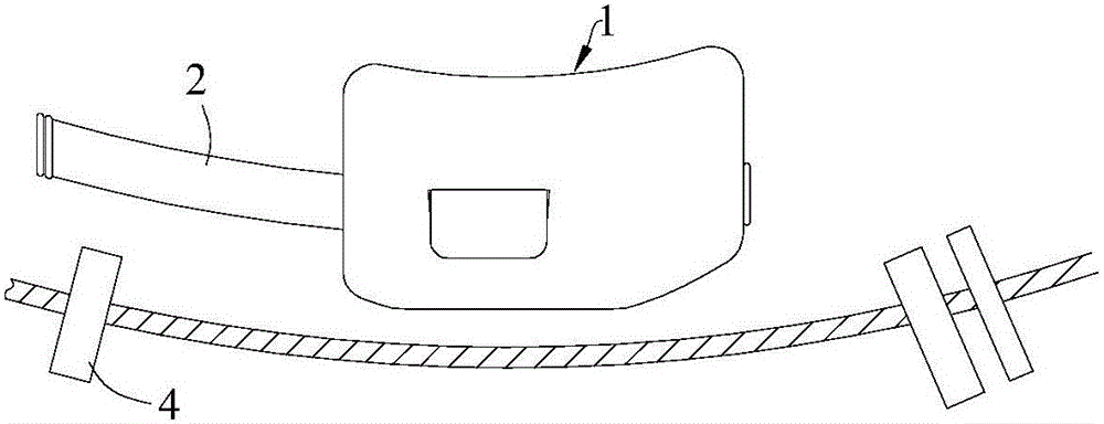 Flexible suction muffler for compressor