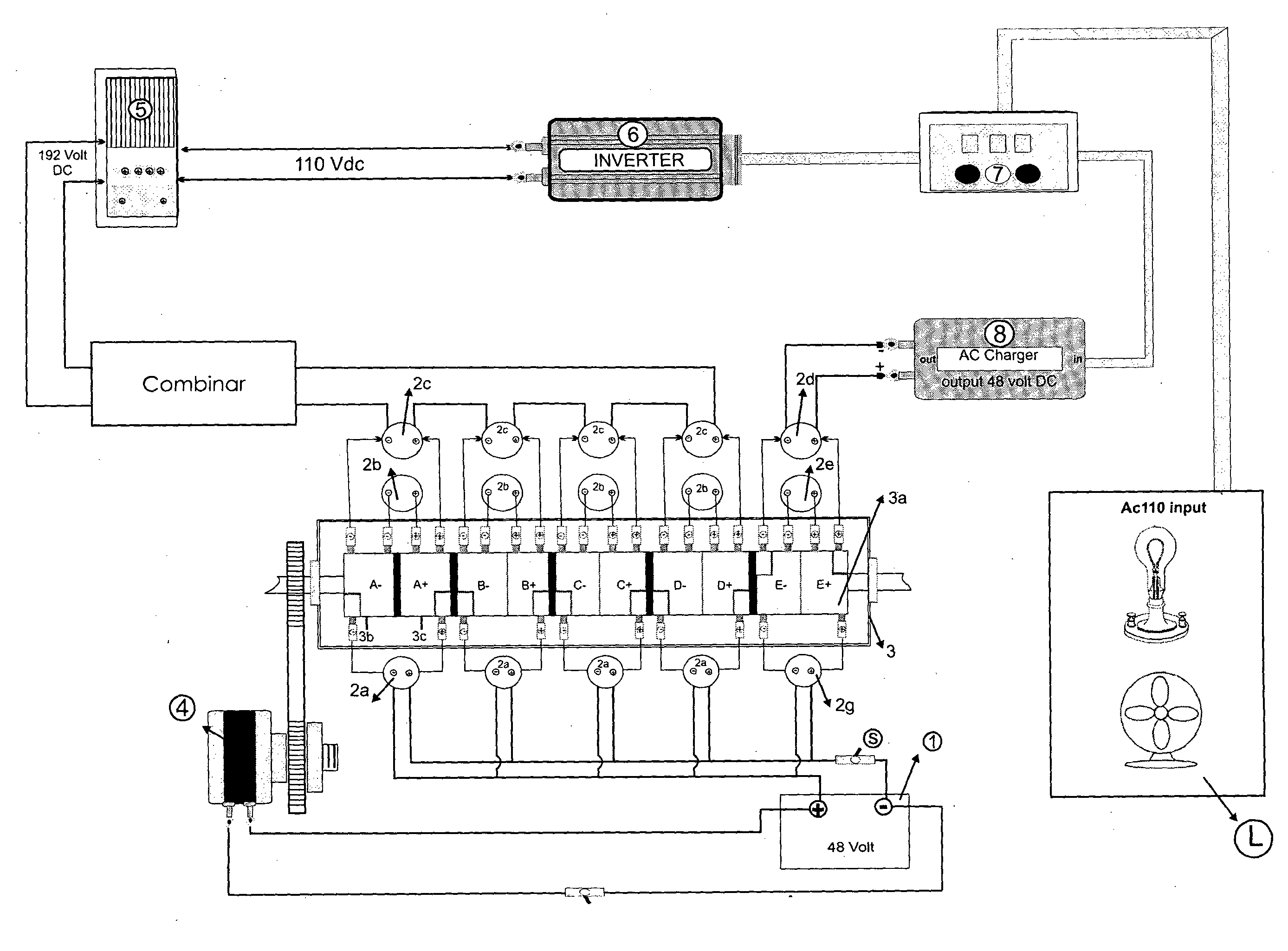 Universal power supply system with load isolating and voltage enhance device