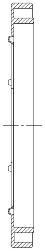 Preparation method of wafer locking ring