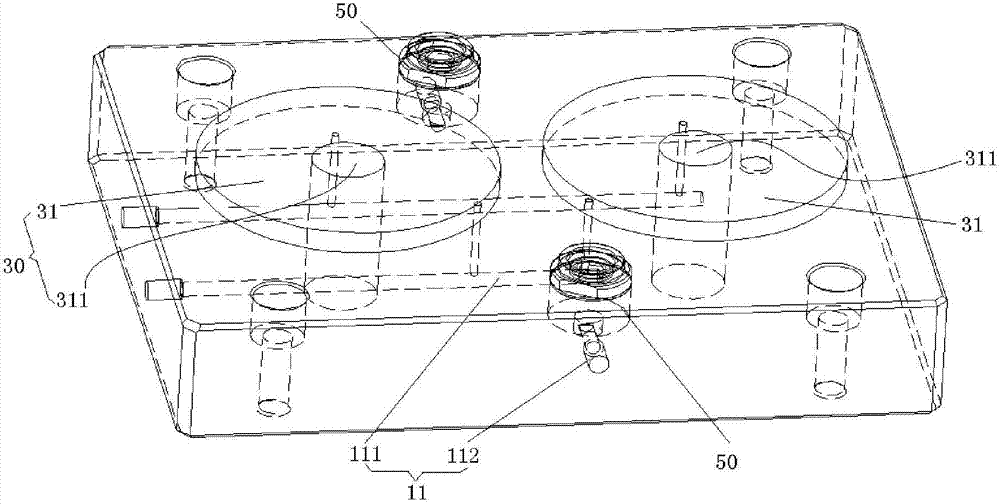 Electrode processing device