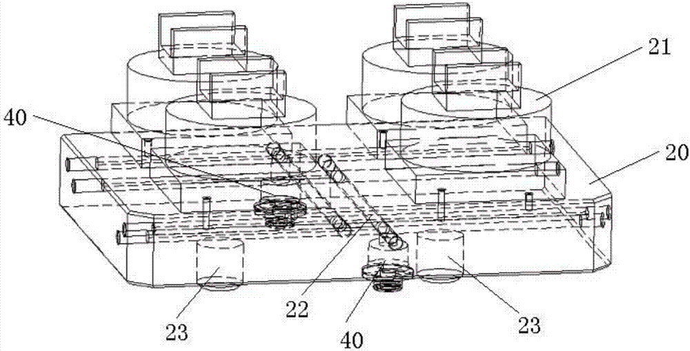 Electrode processing device