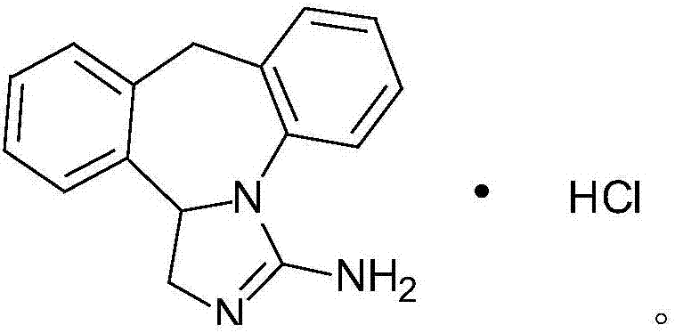 Synthetic method of epinastine hydrochloride