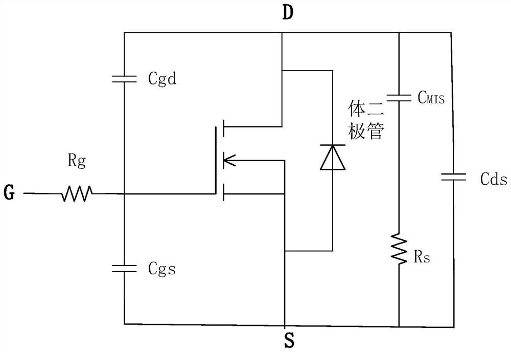 An anti-emi super junction vdmos device