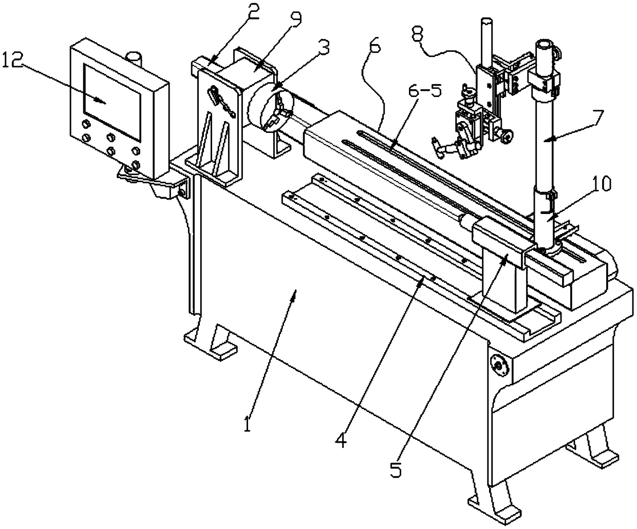 Manipulator device for corrugated pipe welding