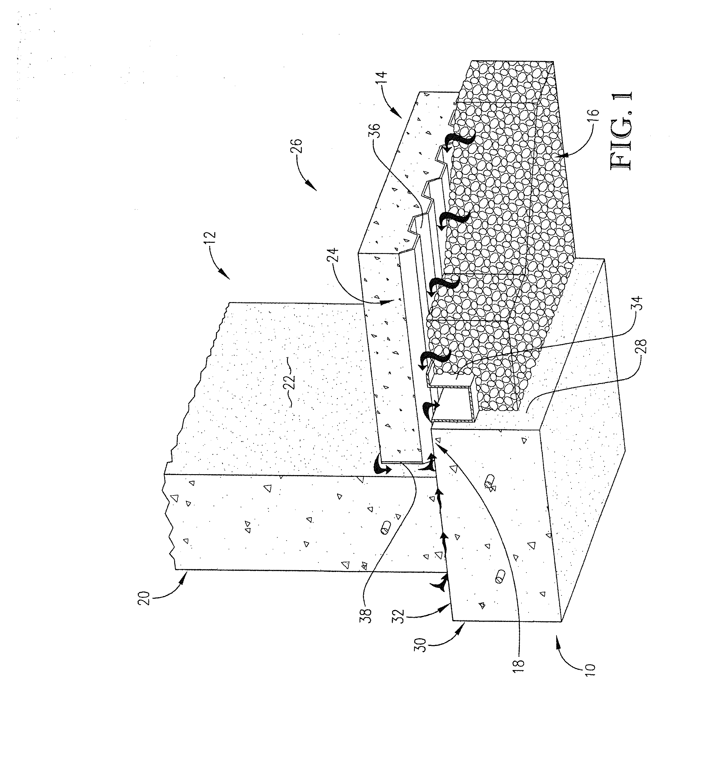 Apparatus and method for diverting water at basement joints