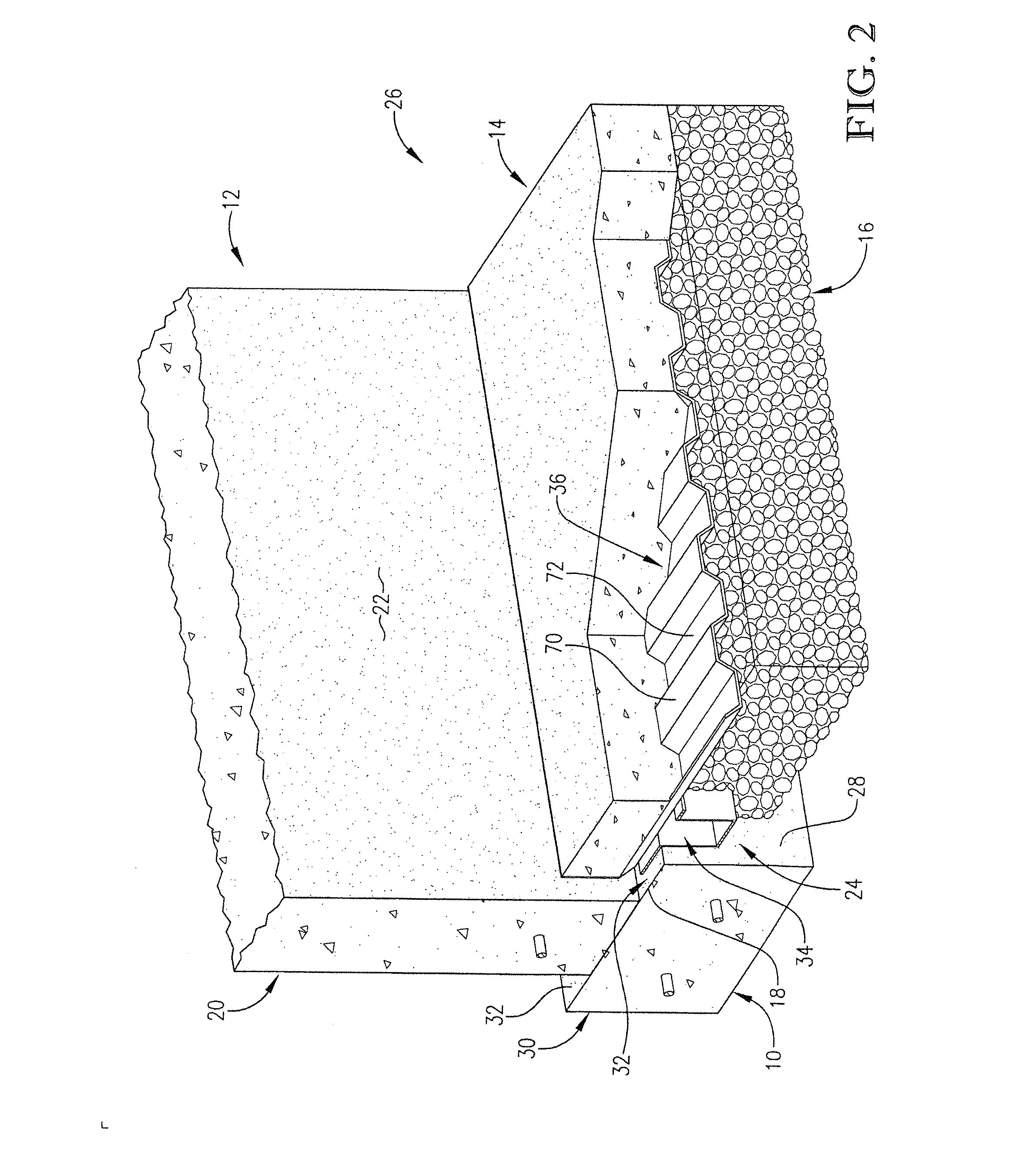 Apparatus and method for diverting water at basement joints