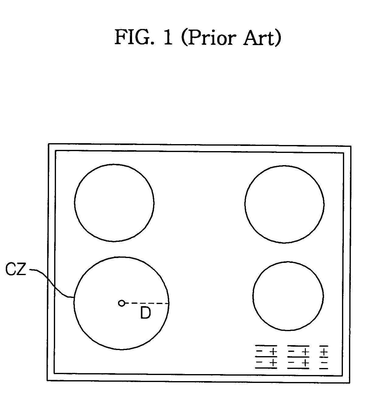 Induction heating cooking apparatus, operation of which is interrupted by container eccentricity