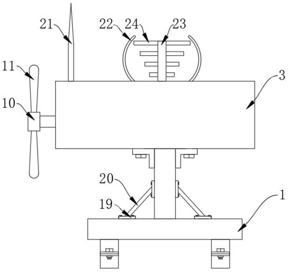 Self-energy-taking power supply device for power equipment state detection sensor