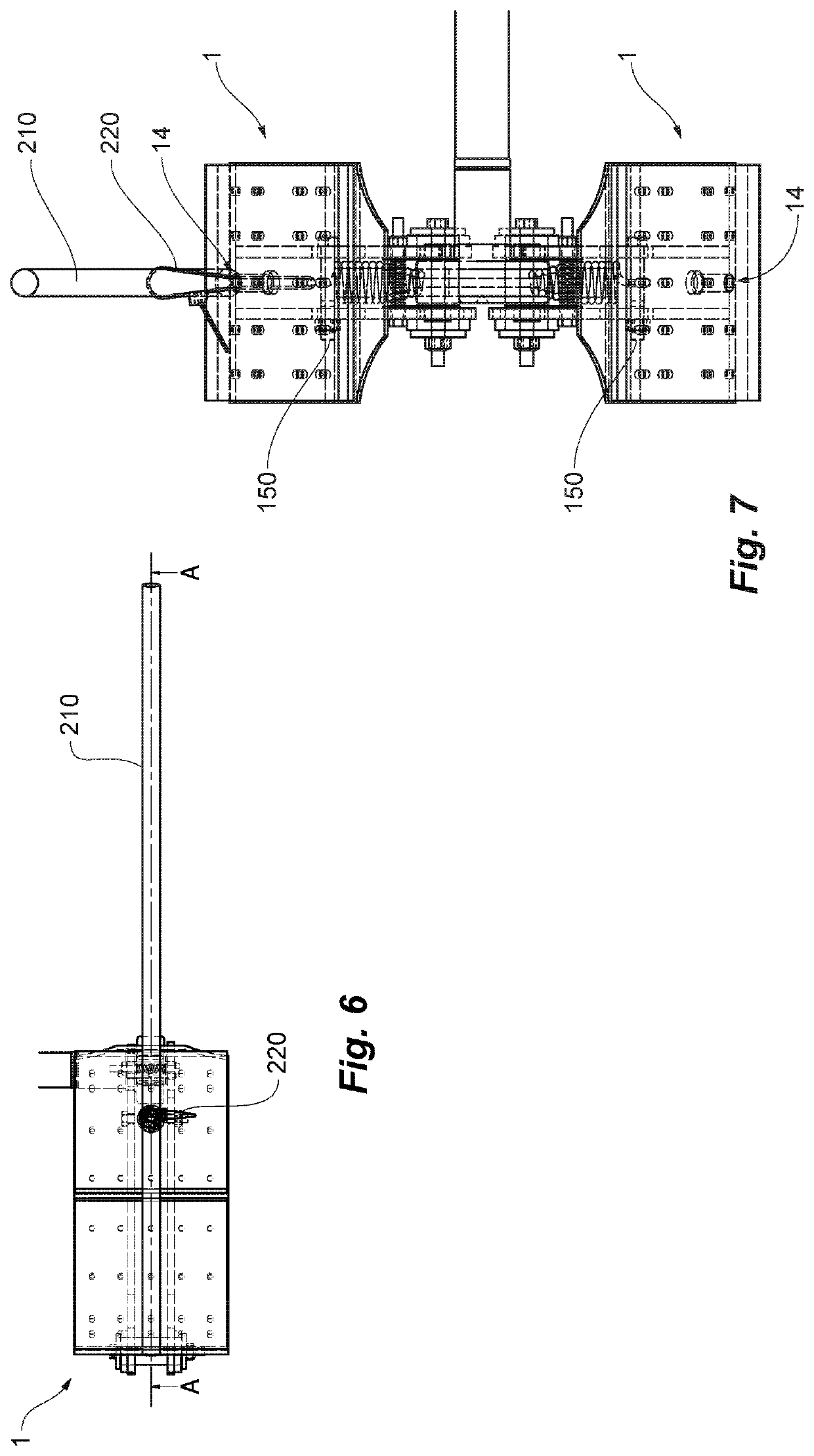 A drum brake shoe and an apparatus and method for changing same