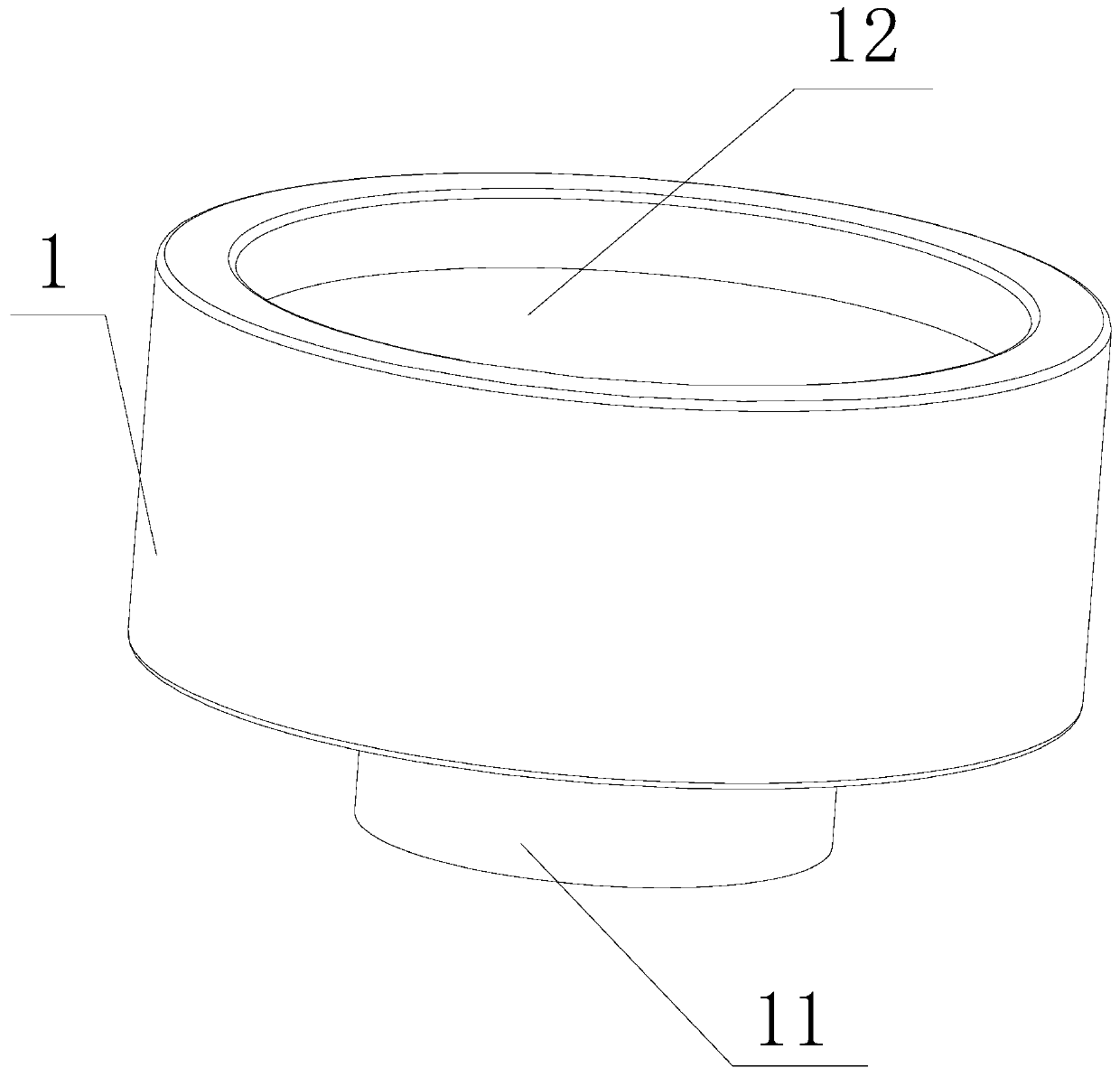 Synchronous assembly tool for scraper seal and sliding bearing in cylinder cover of hydraulic cylinder