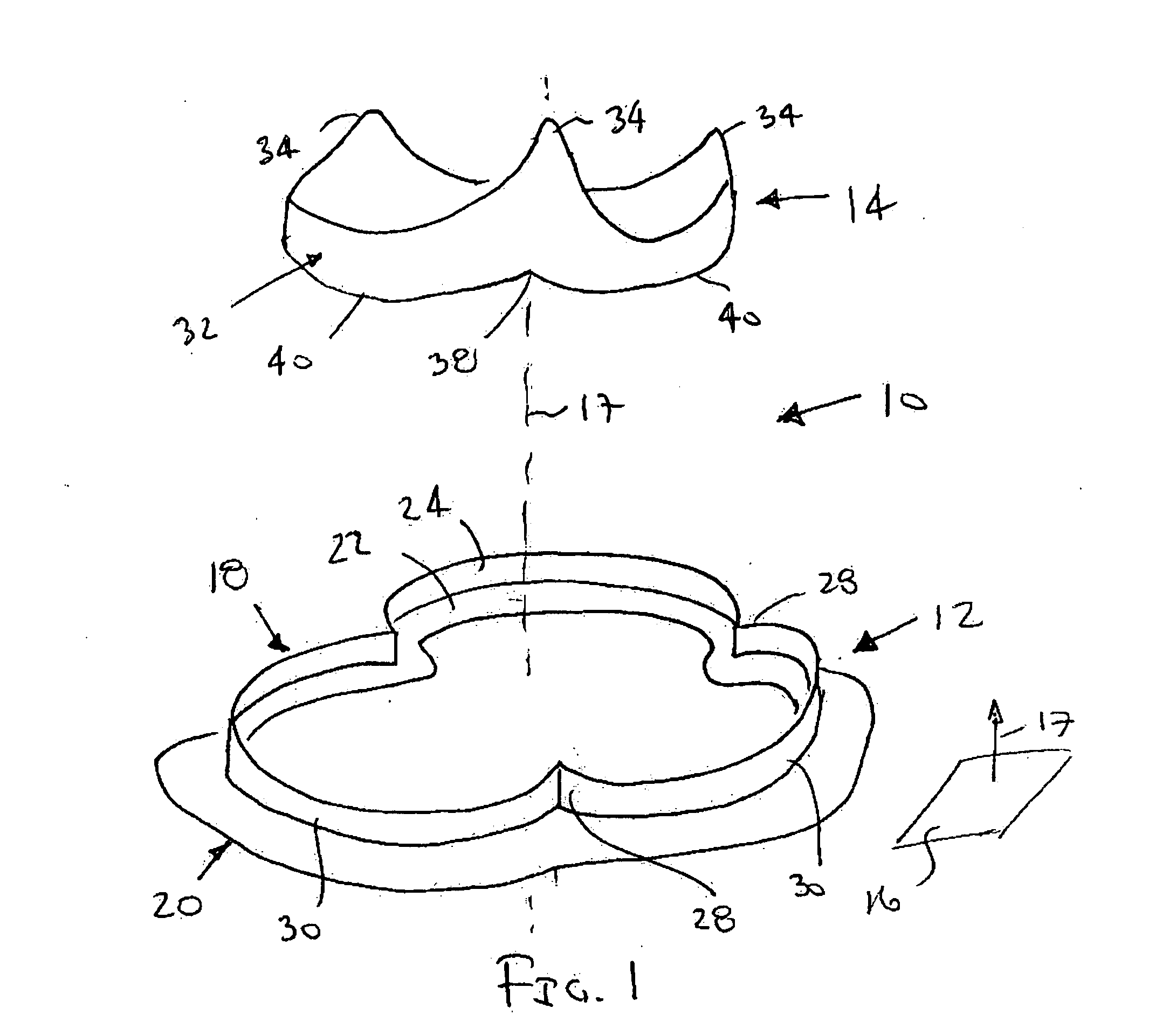 Connectors for two piece heart valves and methods for implanting such heart valves