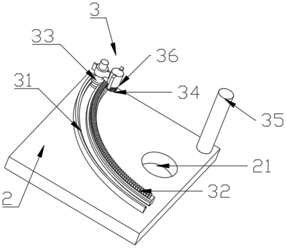 Rotary hidden closestool with sewage disposal system