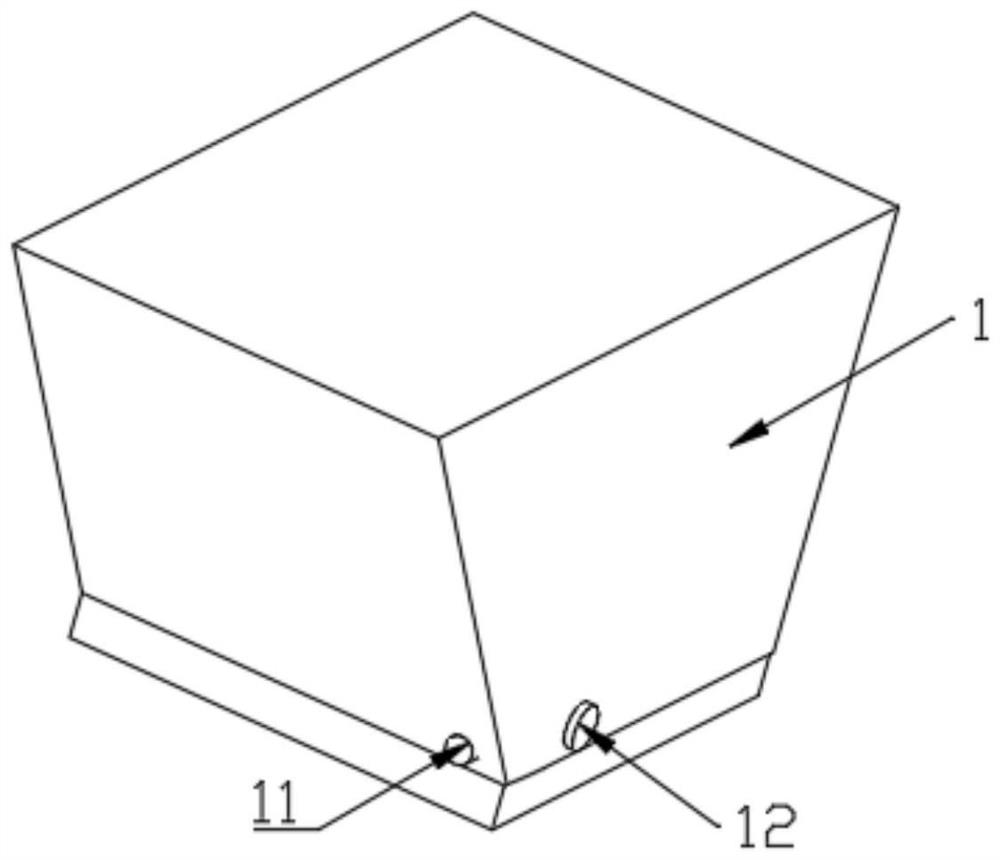 Rotary hidden closestool with sewage disposal system